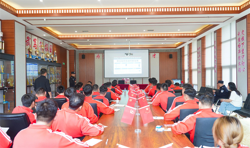 法治进校园 护航助成长|少林友谊学校开展教练员法治宣传警示教育